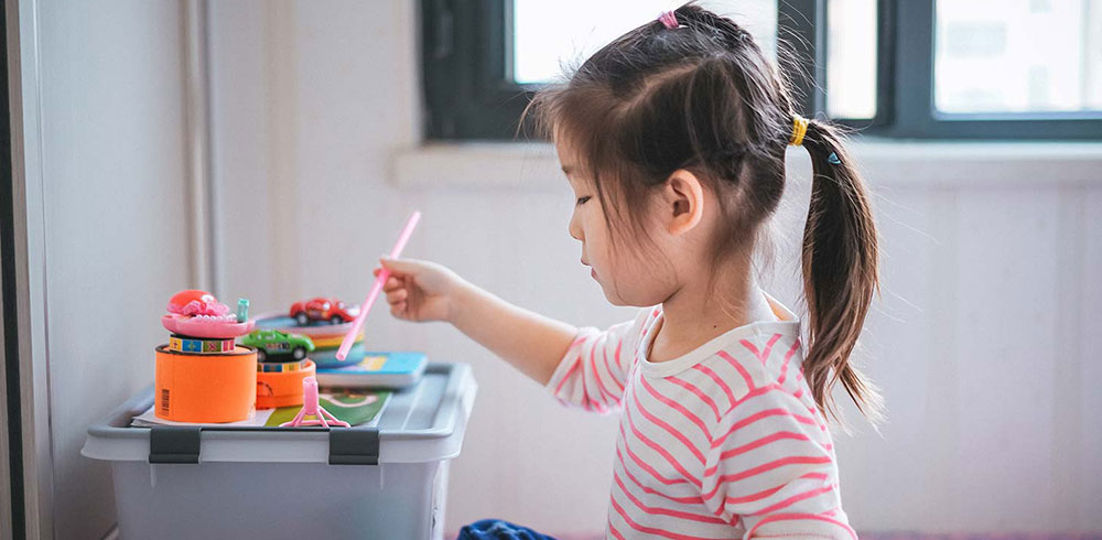 child playing