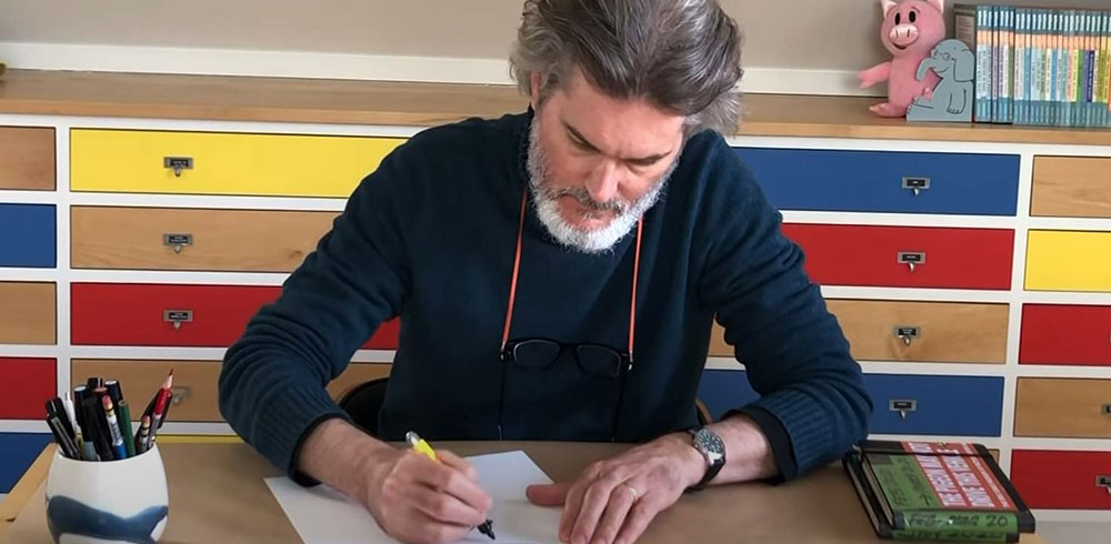 Mo Willems drawing